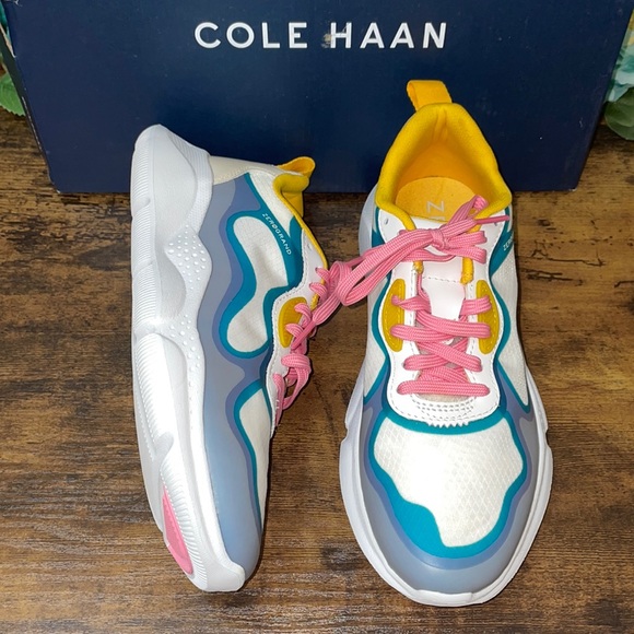 Cole Haan ZeroGrand Multi Colored Radiant Sneaker 6M - Picture 1 of 6